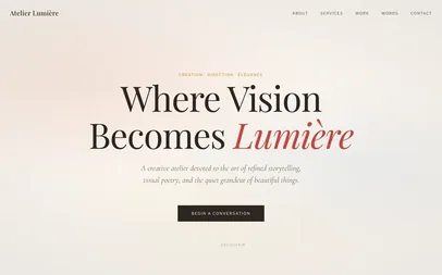 Case: Atelier Lumiere — 60er fransk Technicolor