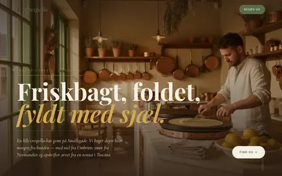 Case: La Crespella — italiensk crespella-bar på Frederiksberg