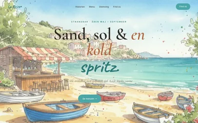 Case: La Brise — strandbar med sydfransk sjæl