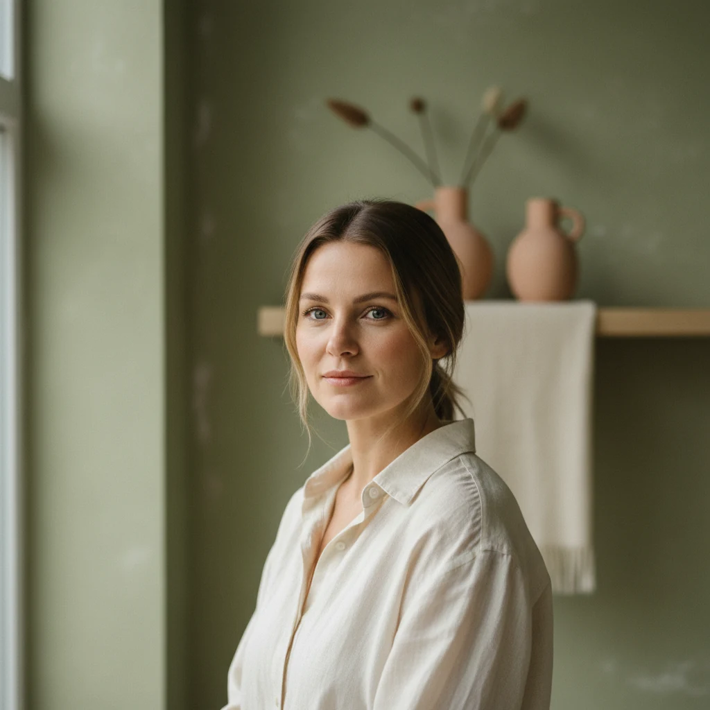 Portræt af Mette Halling, fysioterapeut hos Studio Lyng